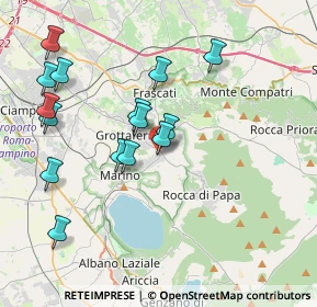 Mappa Vicolo V. Veneto, 00046 Grottaferrata RM, Italia (4.178)