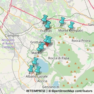 Mappa Vicolo V. Veneto, 00046 Grottaferrata RM, Italia (3.62462)