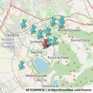 Mappa Vicolo V. Veneto, 00046 Grottaferrata RM, Italia (3.05833)