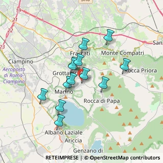 Mappa Vicolo V. Veneto, 00046 Grottaferrata RM, Italia (3.04692)