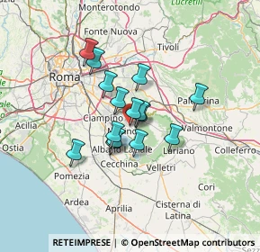 Mappa Vicolo V. Veneto, 00046 Grottaferrata RM, Italia (9.462)