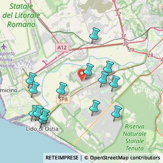 Mappa Via Calvignano, 00119 Roma RM, Italia (4.71071)