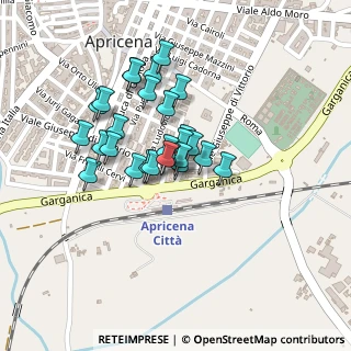 Mappa Via Giovanni Pascoli, 71011 Apricena FG, Italia (0.16296)