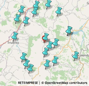 Mappa Via Vincenzo Cuoco, 86030 Civitacampomarano CB, Italia (9.6275)