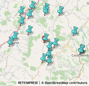 Mappa Via Vincenzo Cuoco, 86030 Civitacampomarano CB, Italia (9.673)
