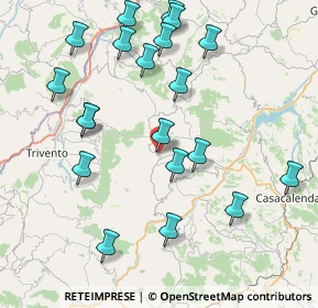 Mappa Via Vincenzo Cuoco, 86030 Civitacampomarano CB, Italia (9.381)