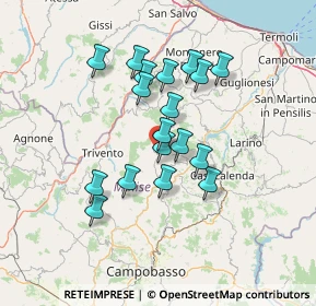 Mappa Via Vincenzo Cuoco, 86030 Civitacampomarano CB, Italia (12.05944)