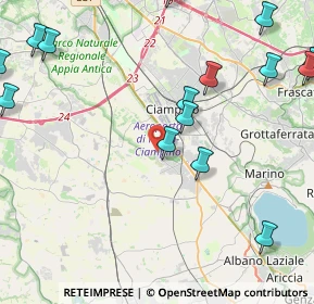 Mappa Via Pietro Maroncelli, 00043 Marino RM, Italia (6.697)