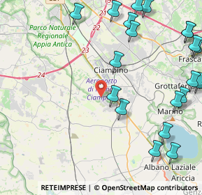 Mappa Via Pietro Maroncelli, 00043 Marino RM, Italia (6.196)