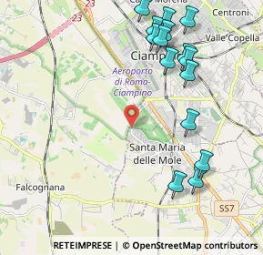 Mappa Via Pietro Maroncelli, 00043 Marino RM, Italia (2.53733)
