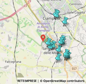 Mappa Via Pietro Maroncelli, 00043 Marino RM, Italia (2.032)