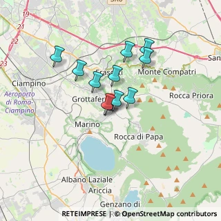 Mappa Vicolo Vittorio Veneto, 00046 Grottaferrata RM, Italia (2.69909)