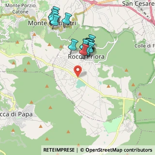 Mappa Via Tuscolana, 00079 Rocca Priora RM, Italia (1.984)