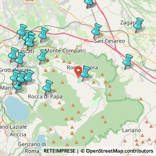 Mappa Via Tuscolana, 00079 Rocca Priora RM, Italia (6.5355)