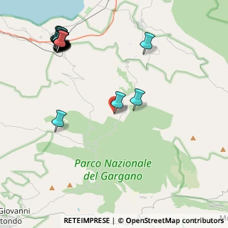 Mappa Contrada Falcare, 71010 Cagnano Varano FG, Italia (6.27143)