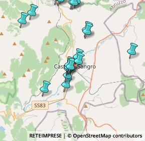 Mappa Via Monte Greco, 67031 Castel di Sangro AQ, Italia (4.3005)