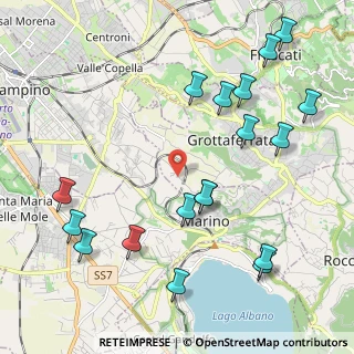 Mappa Via Castel de Paolis, 00046 Grottaferrata RM, Italia (2.65778)