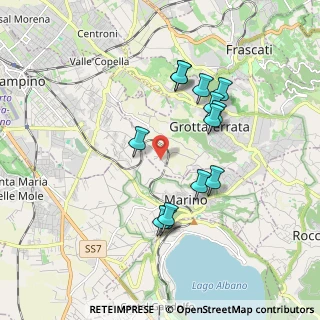 Mappa Via Castel de Paolis, 00046 Grottaferrata RM, Italia (1.80769)