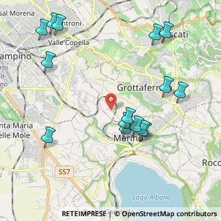 Mappa Via Castel de Paolis, 00046 Grottaferrata RM, Italia (2.54533)