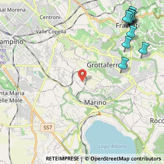 Mappa Via Castel de Paolis, 00046 Grottaferrata RM, Italia (3.64818)
