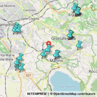 Mappa Via Castel de Paolis, 00046 Grottaferrata RM, Italia (2.859)