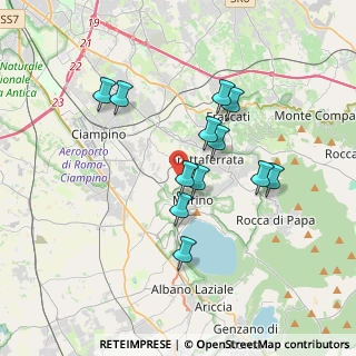 Mappa Via Castel de Paolis, 00046 Grottaferrata RM, Italia (3.30333)