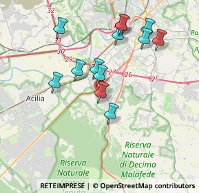 Mappa Via Cesare Bazzani, 00128 Roma RM, Italia (3.79846)