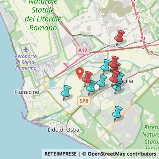 Mappa Via del Macchione Rotondo, 00119 Roma RM, Italia (3.65583)