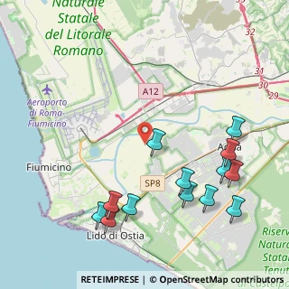 Mappa Via del Macchione Rotondo, 00119 Ostia Antica RM, Italia (5.20385)