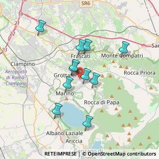 Mappa Via Piave, 00046 Grottaferrata RM, Italia (3.27364)