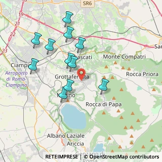 Mappa Via Piave, 00046 Grottaferrata RM, Italia (3.90909)