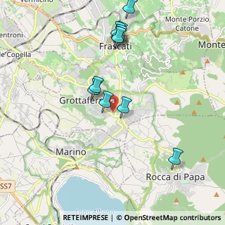 Mappa Via Piave, 00046 Grottaferrata RM, Italia (2.12455)