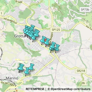 Mappa Via Piave, 00046 Grottaferrata RM, Italia (0.9435)
