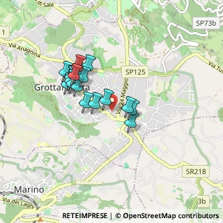 Mappa Via Piave, 00046 Grottaferrata RM, Italia (0.7925)
