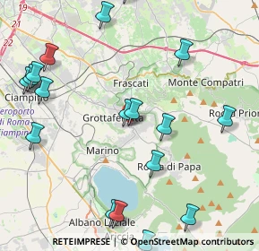 Mappa Frascati, 00046 Grottaferrata RM, Italia (5.866)