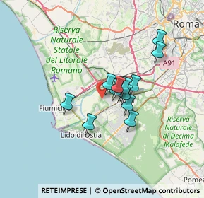 Mappa Via Andràs Alföldi, 00119 Roma RM, Italia (5.15917)