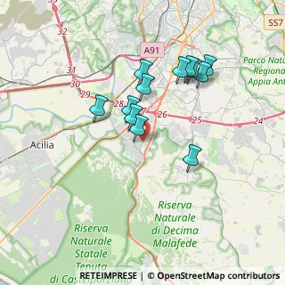 Mappa Via Paolo Renzi, 00128 Roma RM, Italia (3.3275)