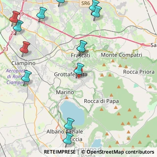 Mappa P.za Poggio Tulliano, 00046 Grottaferrata RM, Italia (6.39462)