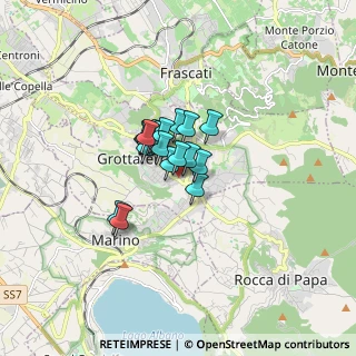 Mappa P.za Poggio Tulliano, 00046 Grottaferrata RM, Italia (0.928)