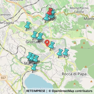 Mappa P.za Poggio Tulliano, 00046 Grottaferrata RM, Italia (2.119)