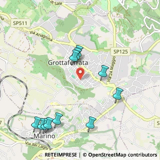 Mappa Via Bruno Buozzi, 00046 Grottaferrata RM, Italia (1.27091)