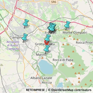 Mappa Via Bruno Buozzi, 00046 Grottaferrata RM, Italia (3.08909)