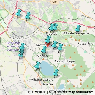 Mappa Via Bruno Buozzi, 00046 Grottaferrata RM, Italia (4.028)