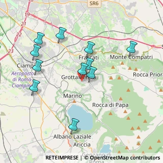 Mappa Via Bruno Buozzi, 00046 Grottaferrata RM, Italia (4.08818)