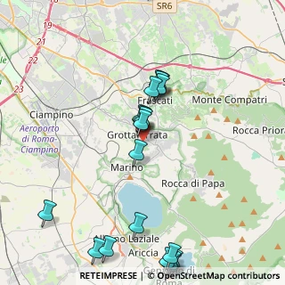 Mappa Via Bruno Buozzi, 00046 Grottaferrata RM, Italia (5.0865)