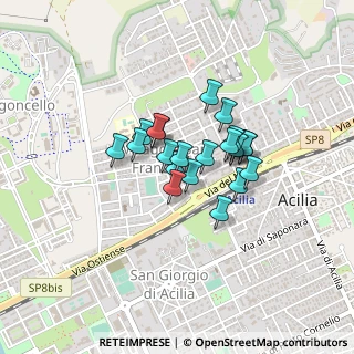 Mappa Via Organtino Soldi, 00126 Roma RM, Italia (0.28636)