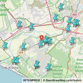 Mappa Via Angelo Zottoli, 00125 Roma RM, Italia (5.537)