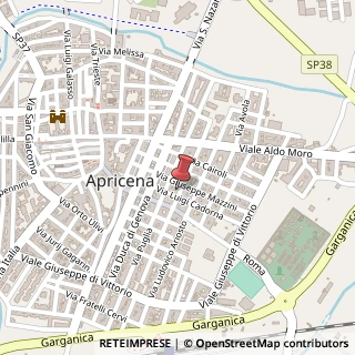 Mappa Via Cesare Battisti, 12, 71011 Apricena, Foggia (Puglia)