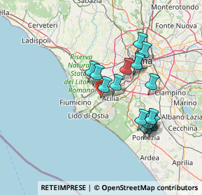 Mappa Via Bedizzole, 00126 Roma RM, Italia (13.67882)