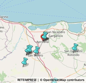 Mappa Via Cairoli, 71011 Apricena FG, Italia (19.80077)